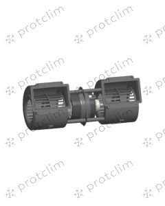 SOUFFLERIE SPAL 002-A46-02 317 mm 86 mm 111,7 mm 600 m3/h 12V double