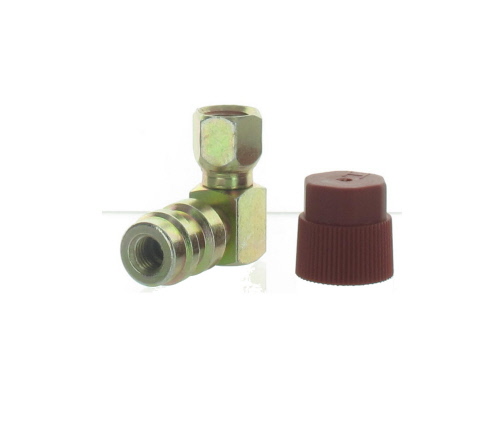 [AD06] ADAPTATEUR R12 R134 HP 90° Court