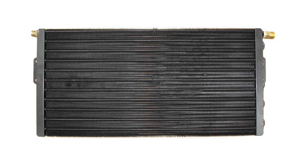 [CD045-2] CONDENSEUR RENAULT FRUCTUS/ DIONNIS /CASE PJN / PJV  CUIVRE TUBES ROND