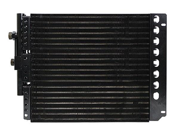 CONDENSEUR AVEC REFROIDISSEUR CARBURANT / HUILE HYDRAULIQUE