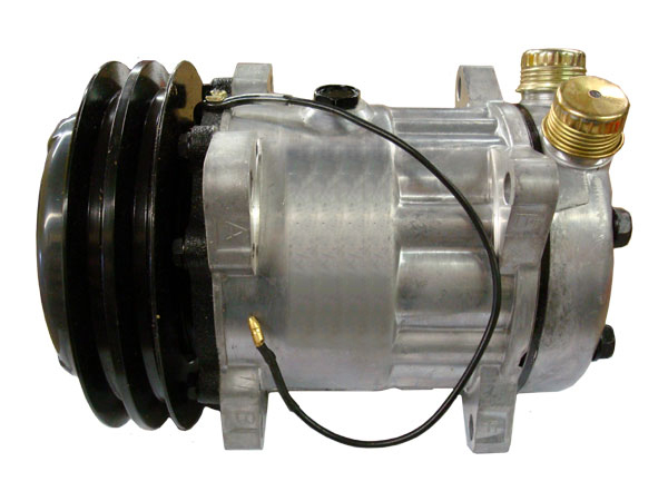 [CP045A] COMPRESSEUR SD508 ROTAL VERT 2G 12V 152MM R12