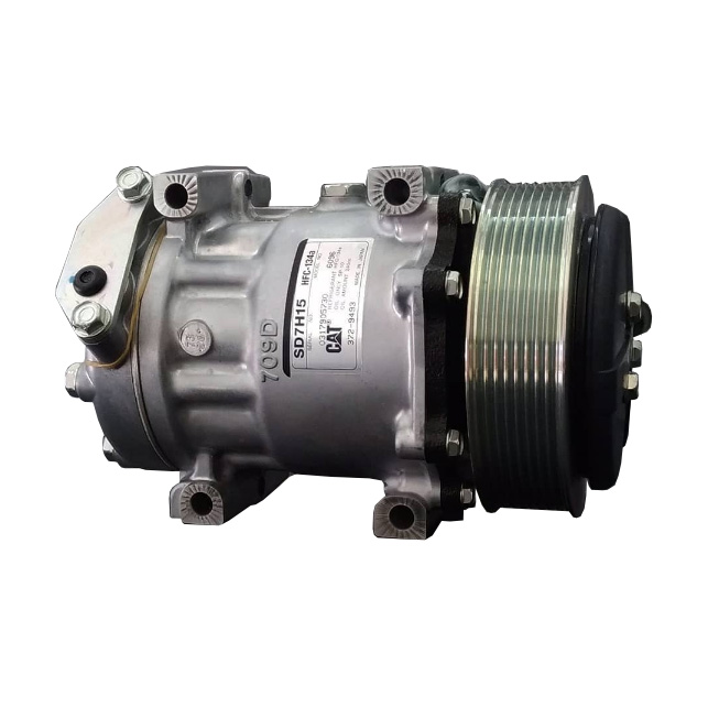 [CP077] COMPRESSEUR SANDEN SD7H15 - POLY V8 - D133MM - 24V A BRIDES