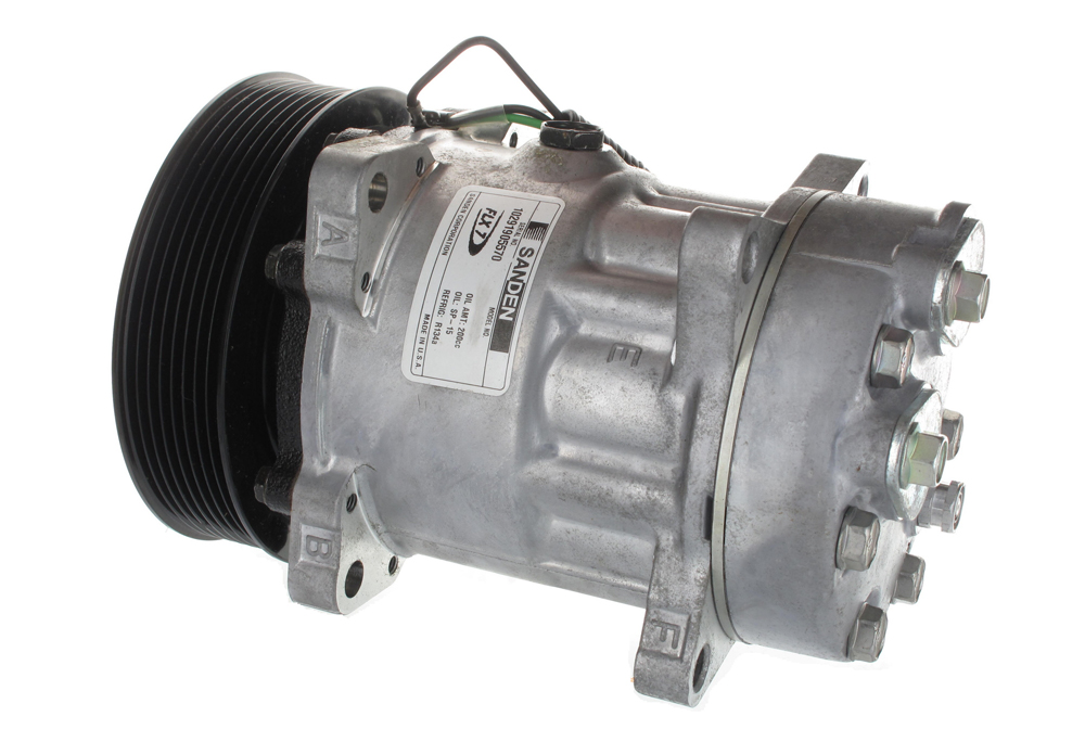 [CP090] COMPRESSEUR VOLVO TRUCK SANDEN 7H15 N°8003 = 415