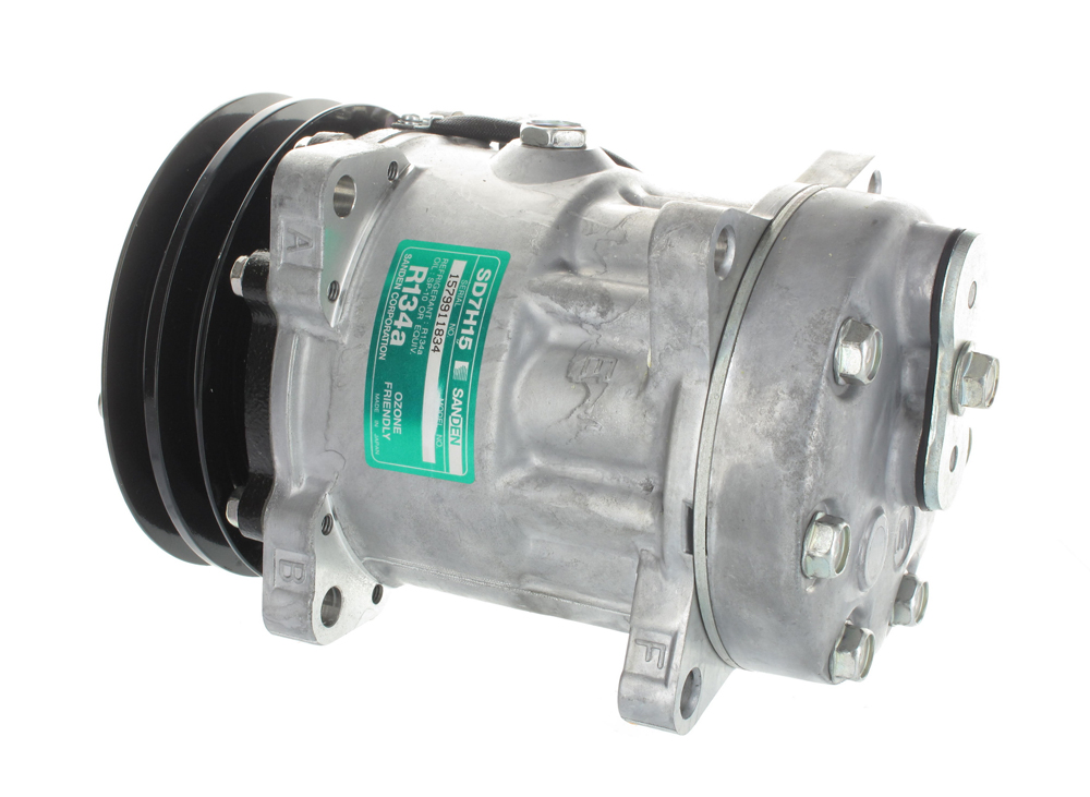 COMPRESSEUR RVI TRUCK MIDLUM/PREMIUM  SANDEN 7H15 N°8081