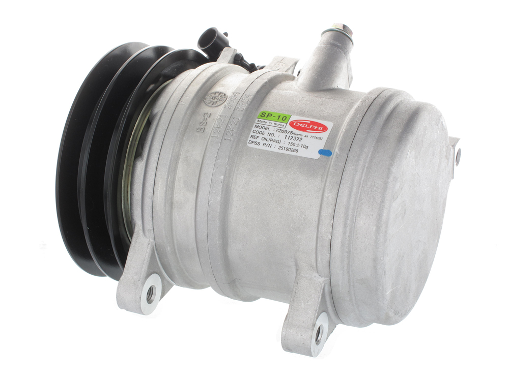 [CP125] COMPRESSEUR MERLO - HARRISSON DELPHI SP10 COURROIE 13