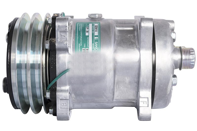 [CP159] COMPRESSEUR FIAT SANDEN SD5H14 24V N° S6632