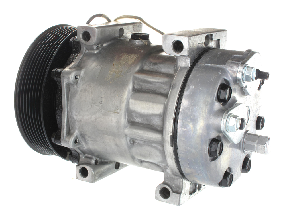 [CP239A] COMPRESSEUR VOLVO - TYPE SANDEN SD7H15 pv8 D132mm culasse WZ BOBINE SIMPLE FIL