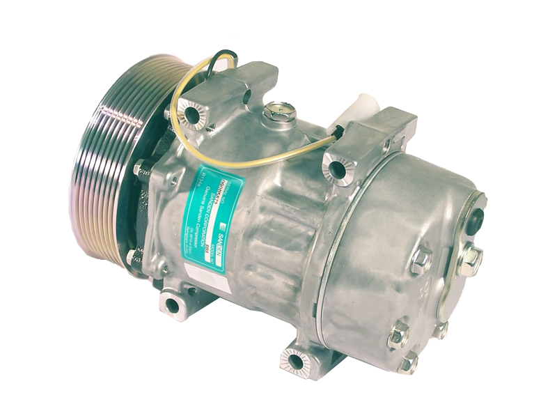 COMPRESSEUR RVI TRUCK SANDEN 7H15 - N°8188  DIAM 132  PV8