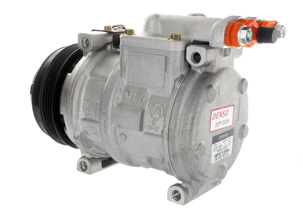[CP350] COMPESSEUR CNH - Denso 10PA17C PolyV4 120mm - 24V = 301