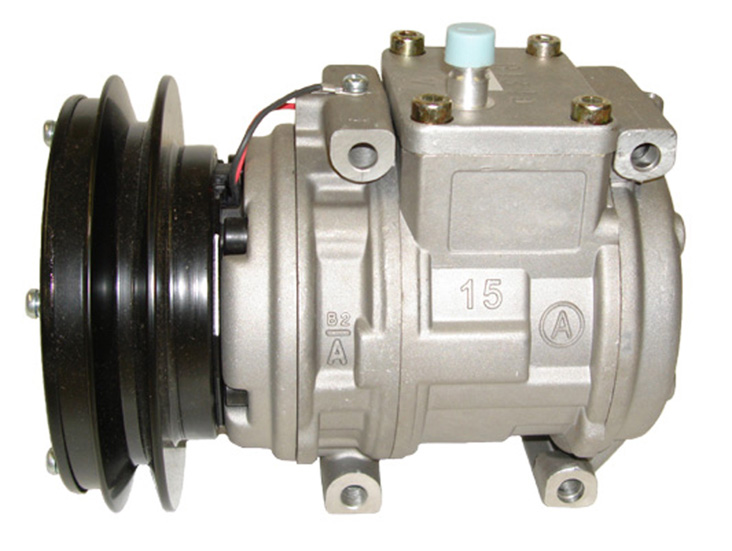 [CP513] COMPRESSEUR KUBOTA DENSO 10PA15C  1G D152mm BRIDES (PAD)   12V