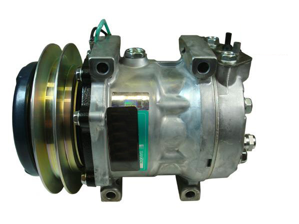 [CP534] COMPRESSEUR SANDEN 7H13 1G D146mm PAD WL 24v connecteur DEUTZ =143
