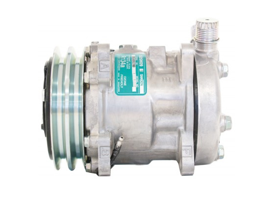 [CP547] COMPRESSEUR SANDEN - 5H09 - 2G - 125mm - OringVert - Fl - 24V