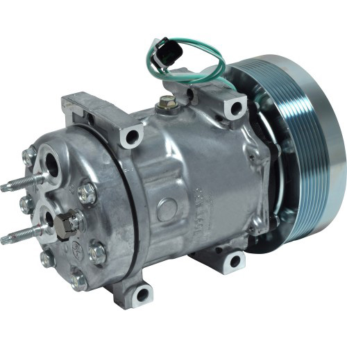 COMPRESSEUR SANDEN 4250 - 7H15 - PV8 - 152mm - Pad - 24V