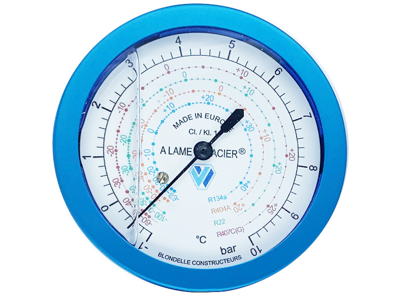 [MA128-63] MANOMETRE BP D63   (connectique arrière)