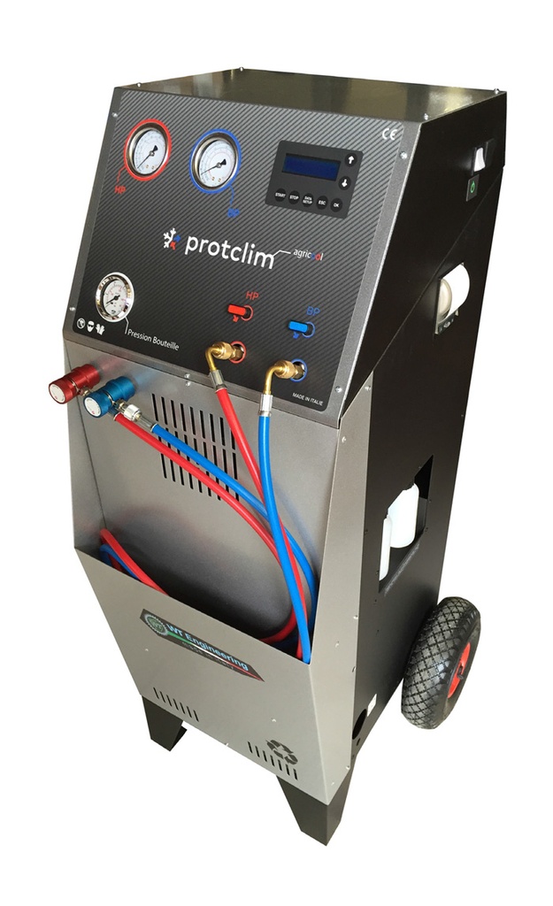 STATION DE CHARGE AGRICOOL R134a avec imprimante