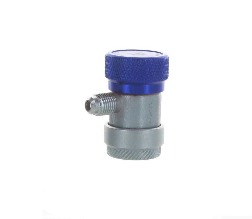 [MA240B] VANNE DE SERVICE R134  BP Bleue  M1/4 90°