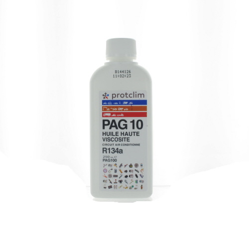 [PAG10] BOUTEILLE D'HUILE PAG (250ml) POUR R134a