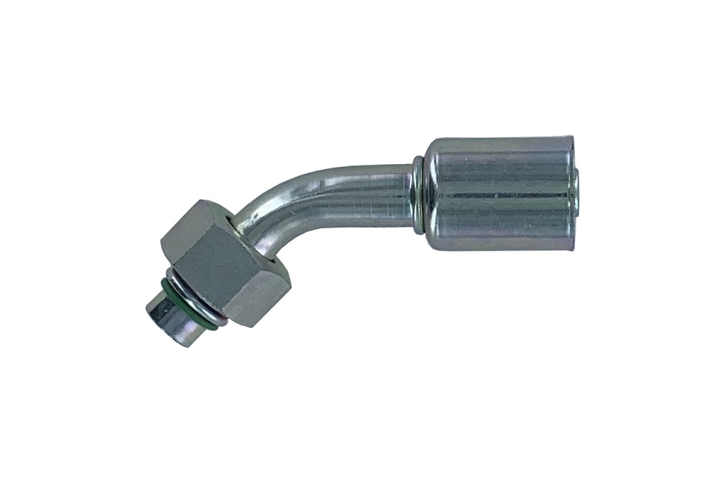 ACIER femelle Oring 45° M10