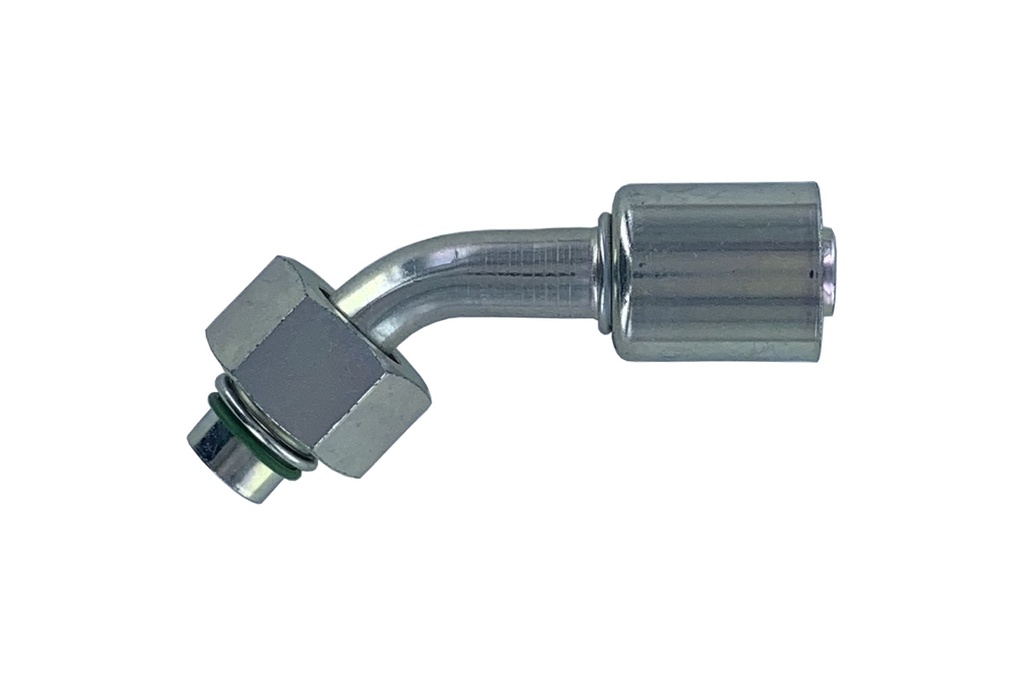 ACIER femelle Oring 45° M12