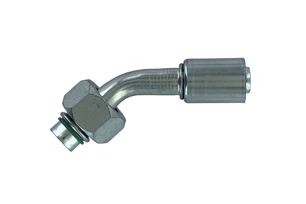 [RAC0312R] ACIER FEM ORING 45°M12