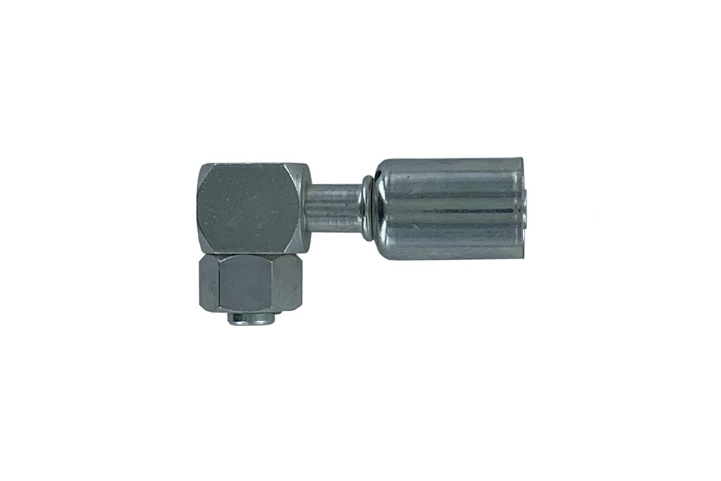 [RAC0608C] ACIER FEM ORING COMPACT 90° M8