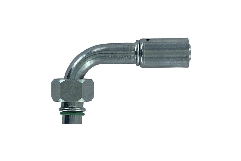 [RAC0610R] ACIER FEM ORING 90° M10