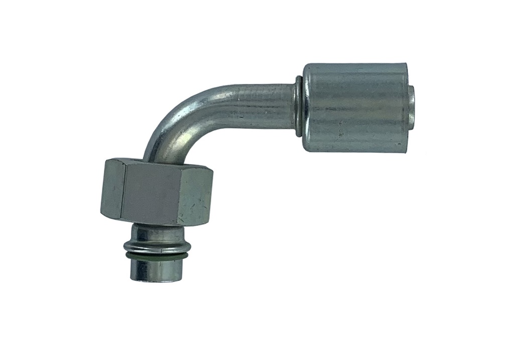 RACCORD FEMELLE ORING 90° M12