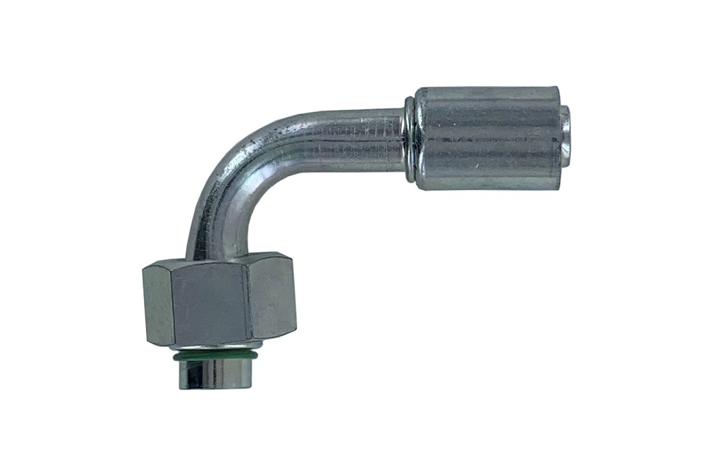 [RAC0612R] ACIER FEM ORING 90° M12