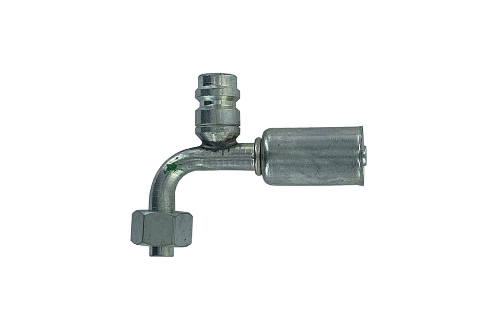 [RAC0706] ACIER femelle Oring 90°      + PRISE HP