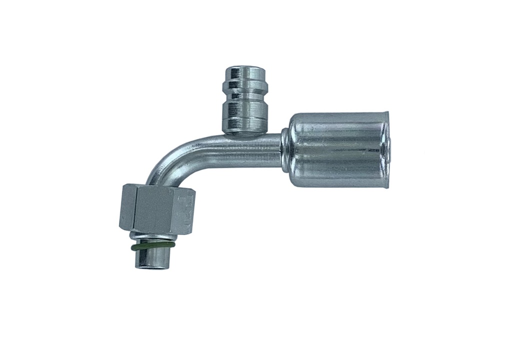 ACIER femelle Oring 90° + PRISE HP