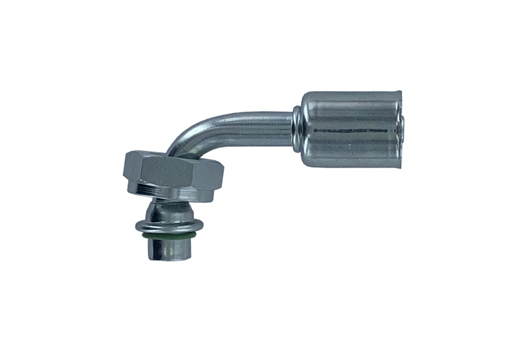 [RAC1008] ACIER Femelle 90° Rotalok