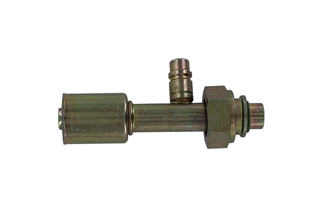 [RAC1110] ACIER fem droit rotalock    +prise pression