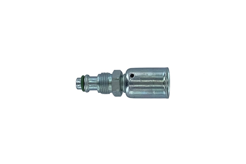 ACIER DROIT MALE ORING M6