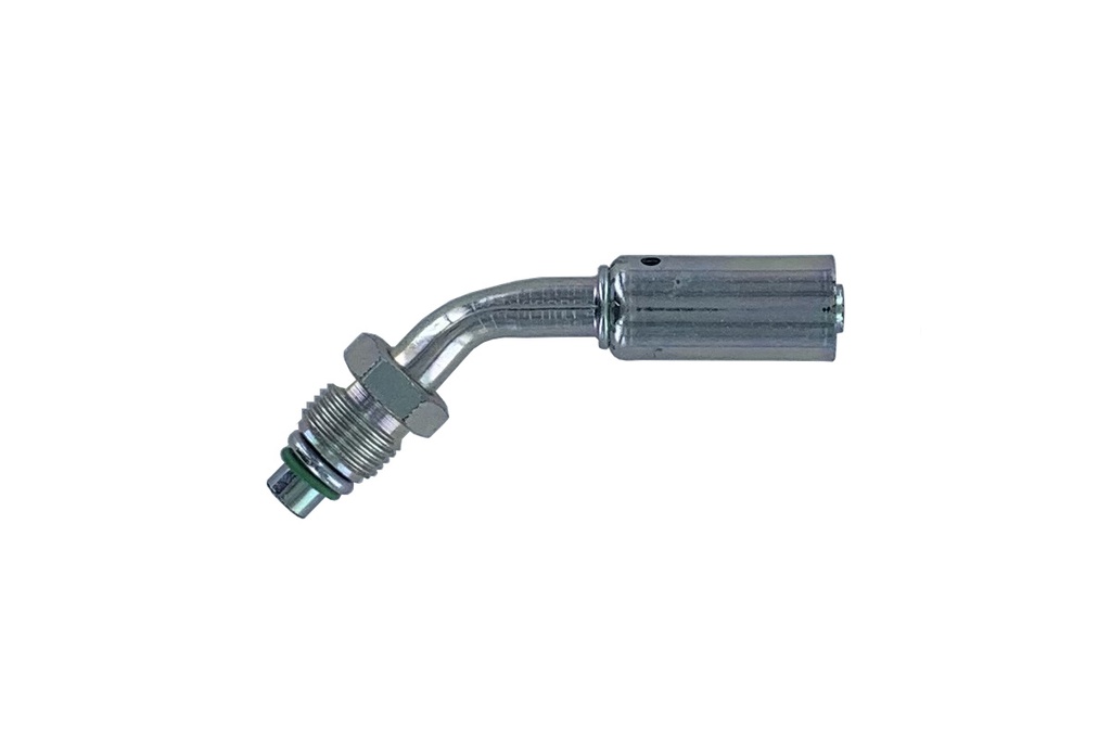 ACIER 45° MALE ORING M6 REDUIT