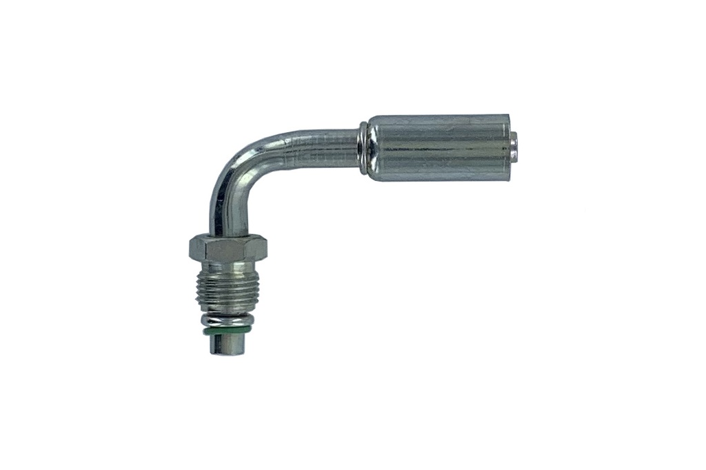 [RAC1706R] ACIER 90° MALE ORING M6 REDUIT