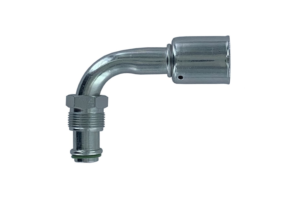 ACIER 90° MALE ORING M10