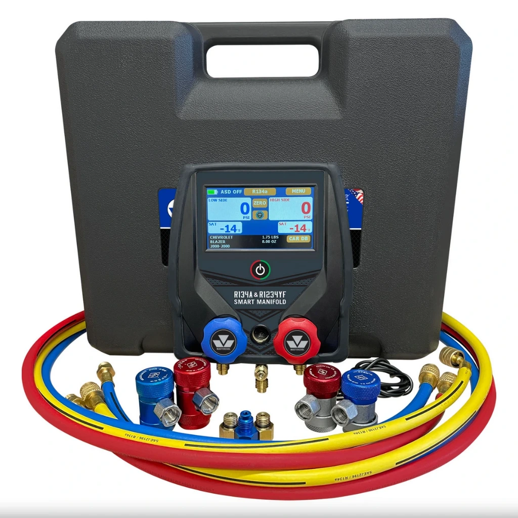 COFFRET MANIFOLD TACTILE R134A - R1234YF